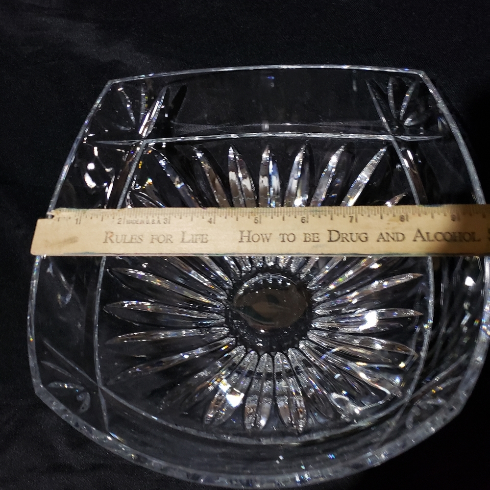 Large crystal bowl - Picture 9 of 9